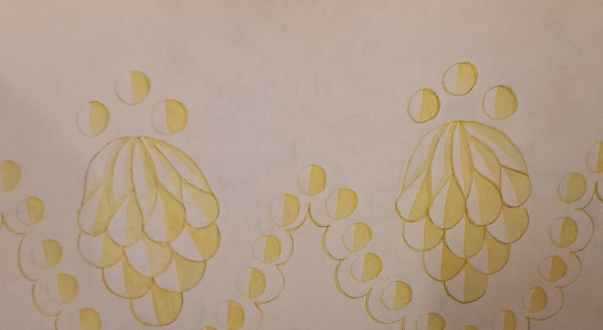 Fans and followers of #TheLadysMagazine project will remember similar #embroidery patterns and may have worked some of them. This hand-painted folder in the museum stores safely guards a collection of printed #pattern pages as well as hand-drawn designs prob 1815-30