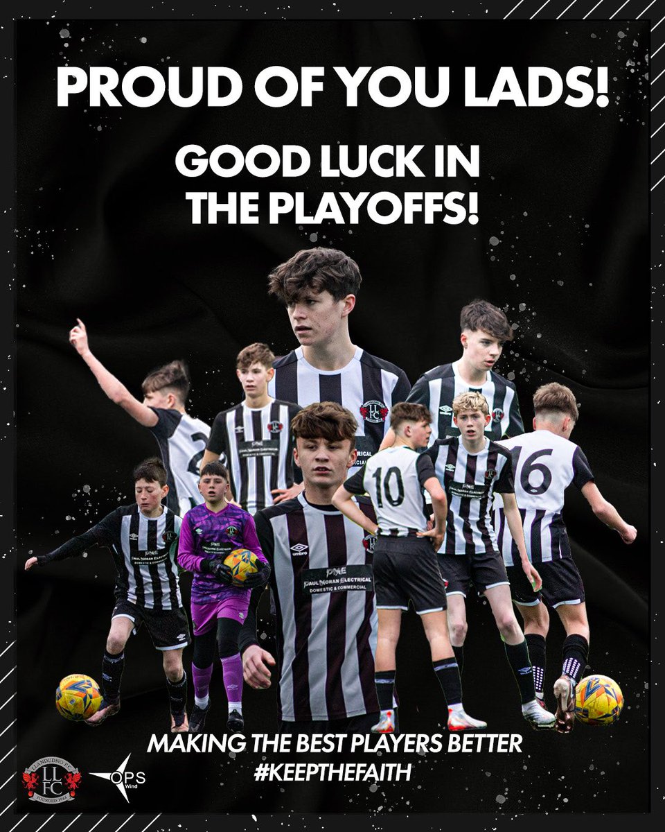 LLFCAcademy's tweet photo. ⚽ U14s MISS OUT⚽

Our U14s, last night narrowly missed out on the title following a 2-1 defeat to TNS. Well played TNS and congratulations on your victory🤝🙌 

Well done boys and good luck in the playoffs!🙌💪

#llandudno #llandudnofc #academy #keepthefaith https://t.co/Xdh0wzbDvT