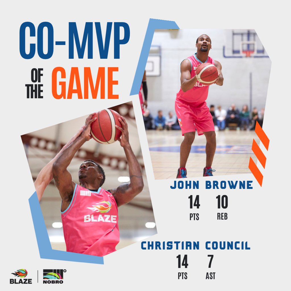 bballblaze's tweet photo. Playoff Final leg 1 (W 83-86)
co-MVP
✅Christian Council
✅John Browne https://t.co/vw8d3G6tJ7