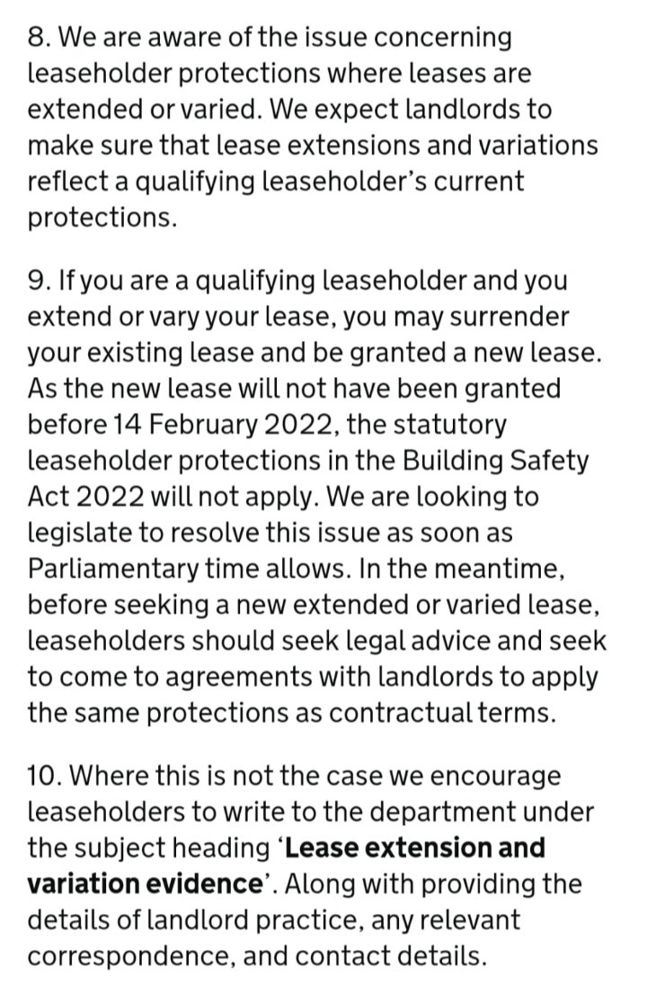 EOCS_Official's tweet image. 🔴 The Government posted an update about lease extensions on their website 👇

📨 Email them at residentengagement@levellingup.gov.uk if you are impacted

❗ Don't forget to copy us endourcladdingscandal@gmail.com

Read update 👉gov.uk/guidance/quali…

#EndOurCladdingScandal
