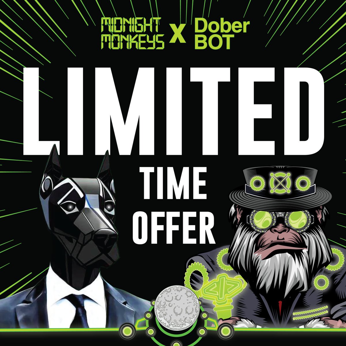 Midnight Monkeys NFT⚡️#Together4Victor tweet media