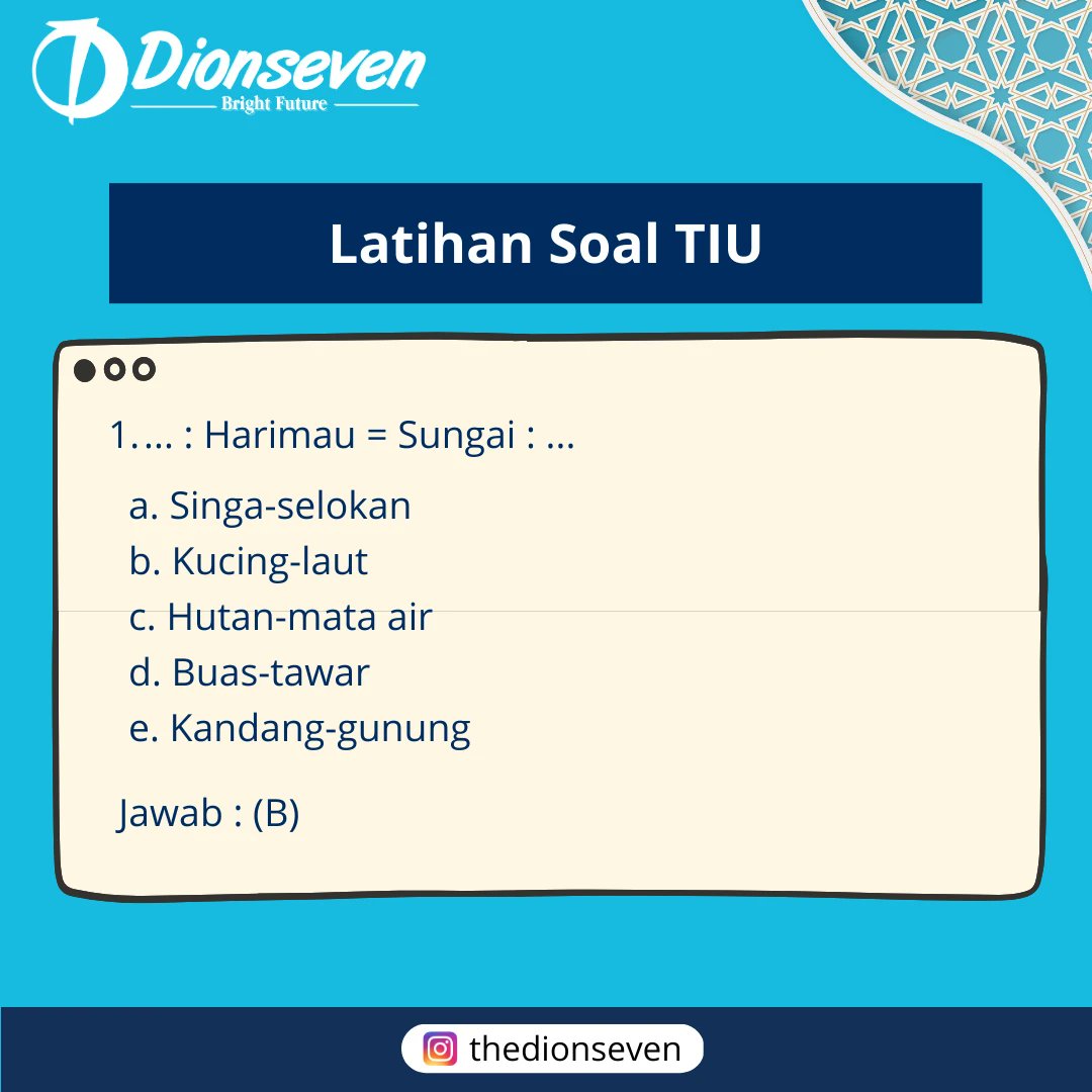 brainproid's tweet photo. Coba kamu kerjakan soal analogi berikut ini... https://t.co/xtaphyATwq