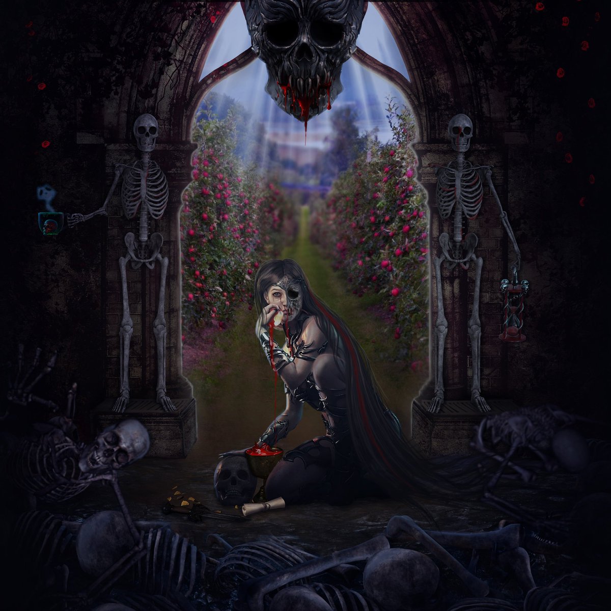 “Embracing Imperfections”
Sometimes sweet apples are flawless and beautiful on the outside, but inside they are full of fears and doubts that we have all experienced.  So we must know that nothing is flawless, everything has its own strengths and weaknesses that we must accept.