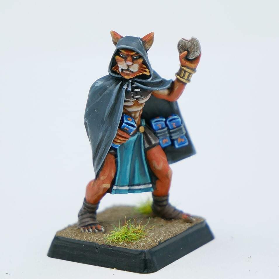 Uh oh!  Guess who just snuck across the border uk?  The notorious Basti Jaffa Smuggler!  Come see him (and me) in London at Salute 50! #salute50 #wargods #crocodilegames #Miniaturewargaming