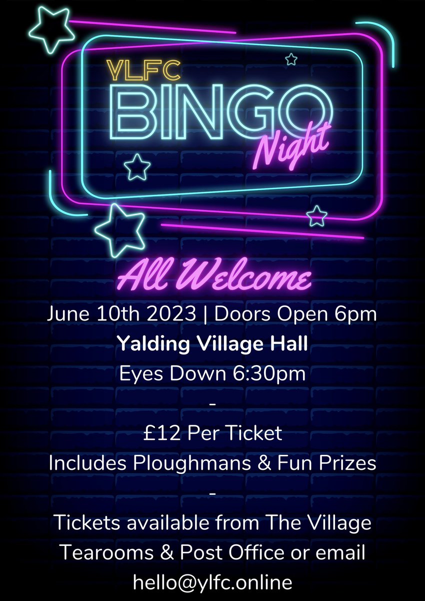 💜 Tickets now on sale 💜