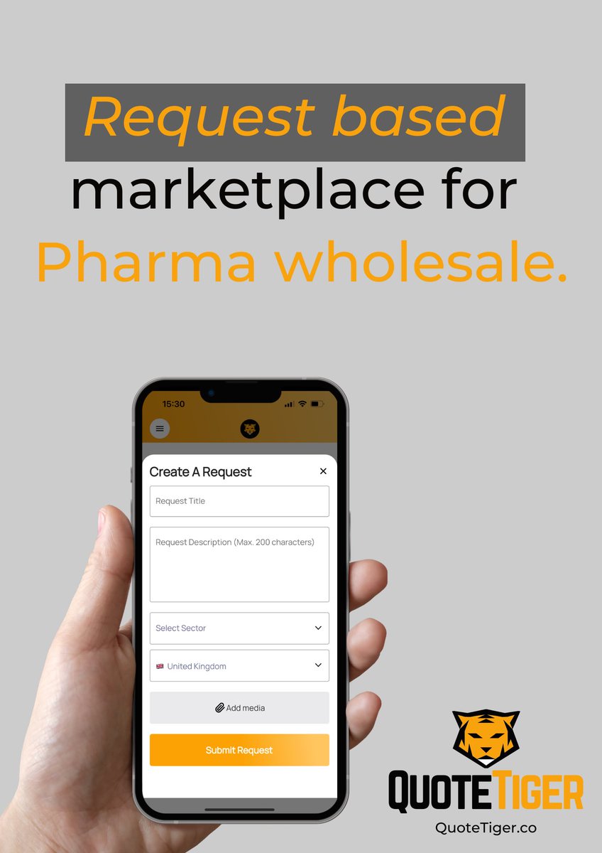 janak_ach's tweet photo. Super excited for what we are building. QuoteTiger - a request based marketplace for pharma wholesale. 

We’ve seen some insane usage so far - looking forward to giving our users even more value. https://t.co/sZXZ0GzAYj