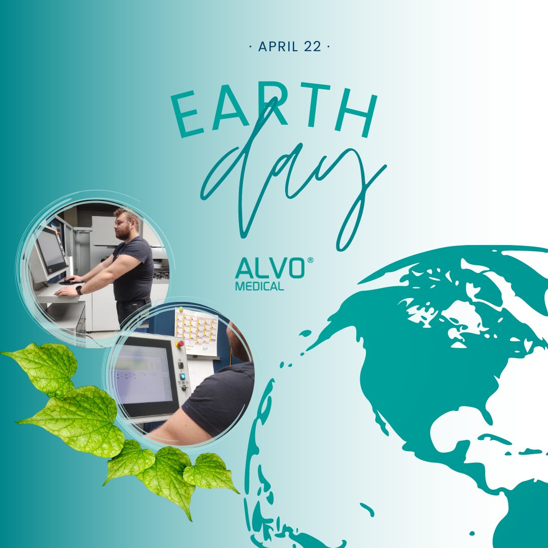 #EarthDay is celebrated on 22nd April!
At ALVO Medical, we are taking measures to reduce our consumption of natural resources. Thanks to the digitisation of documentation, we have reduced the amount of printed documents by more than a tonne per year in the production area alone.