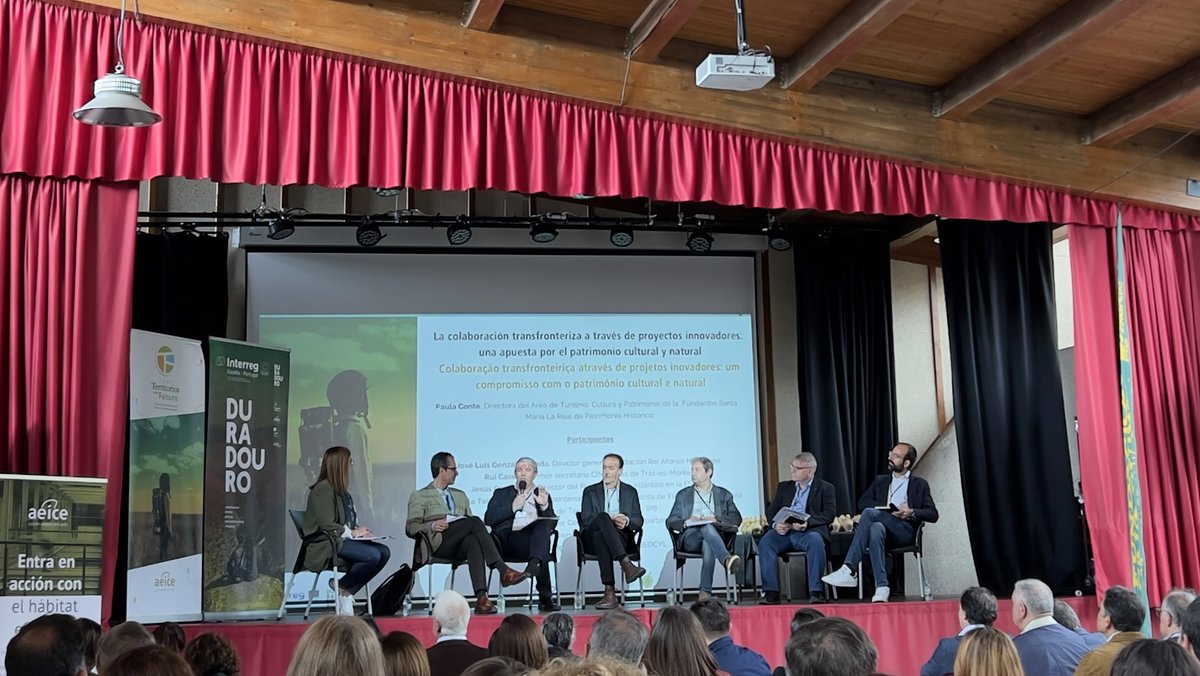 365diasnomundo's tweet photo. O território raiano trazido à discussão. Colaborar, investigar, preservar, desenvolver, promover, atrair novos residentes e visitantes e apoiar a população.

#TerritoriosconFuturo #DuraDouroEU https://t.co/BIPeyZyVPL