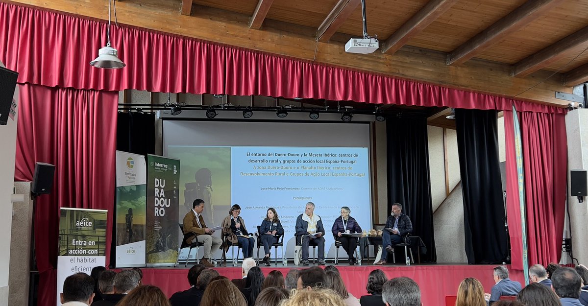 365diasnomundo's tweet photo. O território raiano trazido à discussão. Colaborar, investigar, preservar, desenvolver, promover, atrair novos residentes e visitantes e apoiar a população.

#TerritoriosconFuturo #DuraDouroEU https://t.co/BIPeyZyVPL