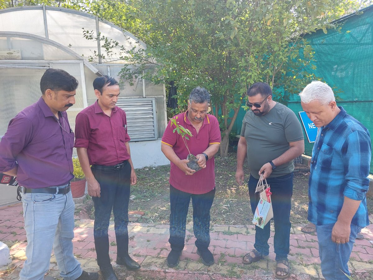 DurgeshPant26's tweet photo. Happy to support @News18UP @News18_UK initiative #News18Treefie  on the occassion of #EarthDay2023 today.  Thank you #News18 for the initiative and sapling that was planted @ucostdehradun campus. https://t.co/bEYp1M34GJ