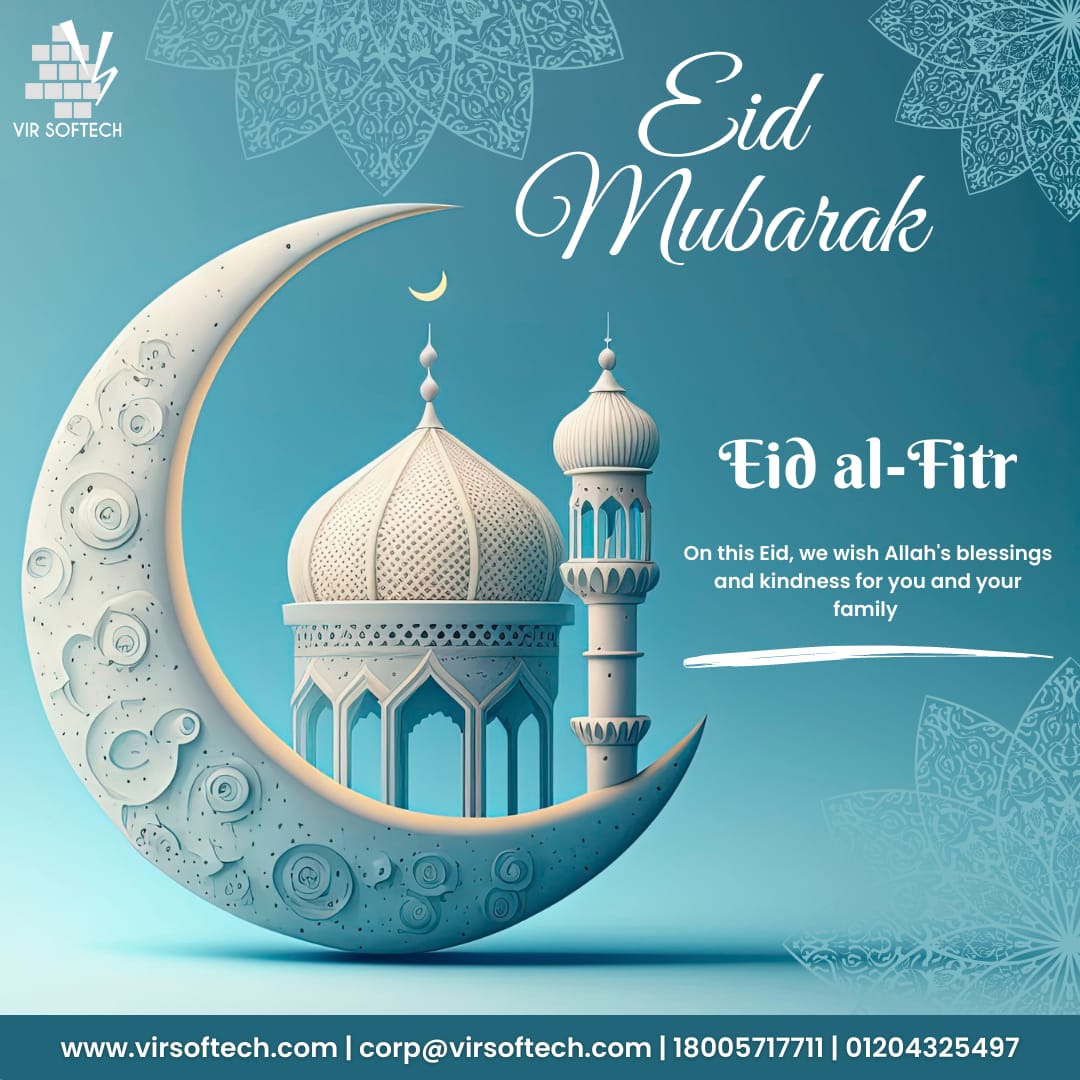 virsoftech's tweet photo. On this auspicious occasion of Eid, let’s pay gratitude to the divine light for all the wonderful things in our lives. Eid Mubarak!
#celebration #EidMubarak https://t.co/i9u0Pk4Ytr