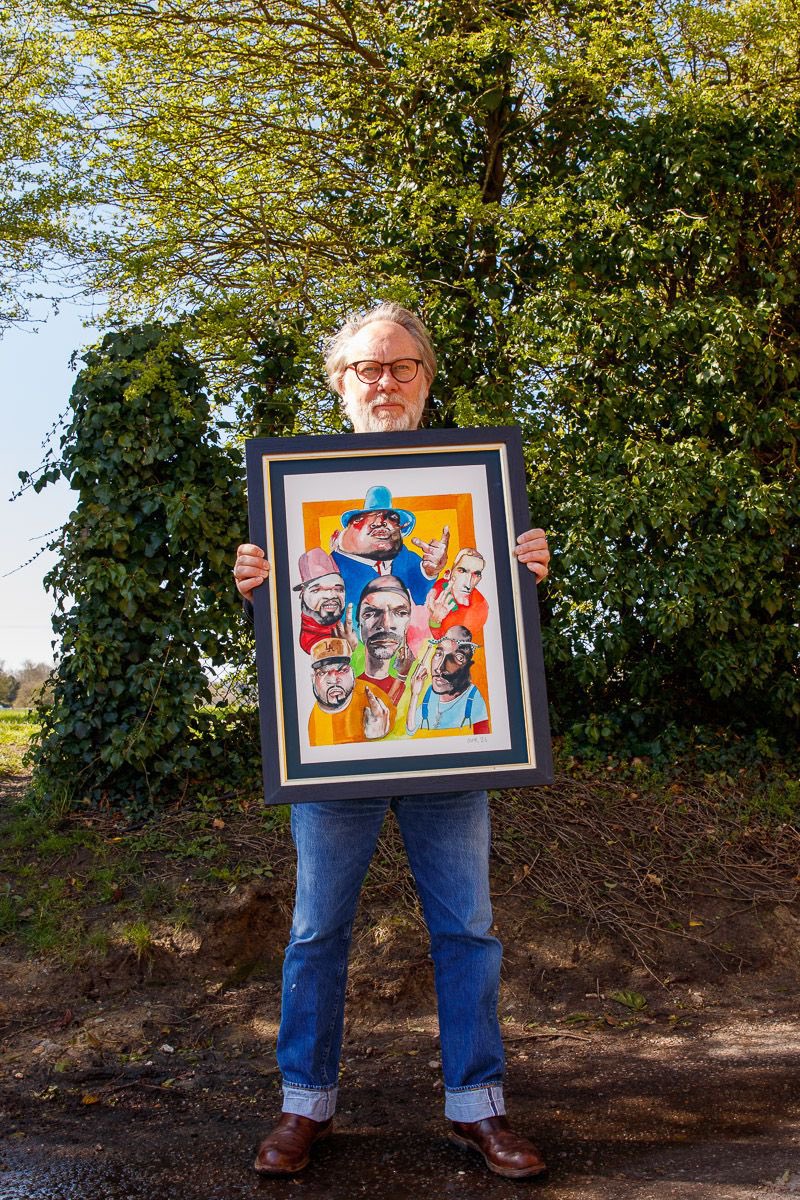 Jim Moir’s art agent (@artworks4u2buy) on Twitter photo Sky arts preview night with the team <a href="/lesleyhogben/">Lesley Hogben</a> <a href="/nancy_sorrell/">Nancy Sorrell</a> and the dapper <a href="/JamesMoir10/">Jim Moir</a> new bird show Wednesday at 8 pm Sky arts preview night with the team <a href="/lesleyhogben/">Lesley Hogben</a> <a href="/nancy_sorrell/">Nancy Sorrell</a> and the dapper <a href="/JamesMoir10/">Jim Moir</a> new bird show Wednesday at 8 pm