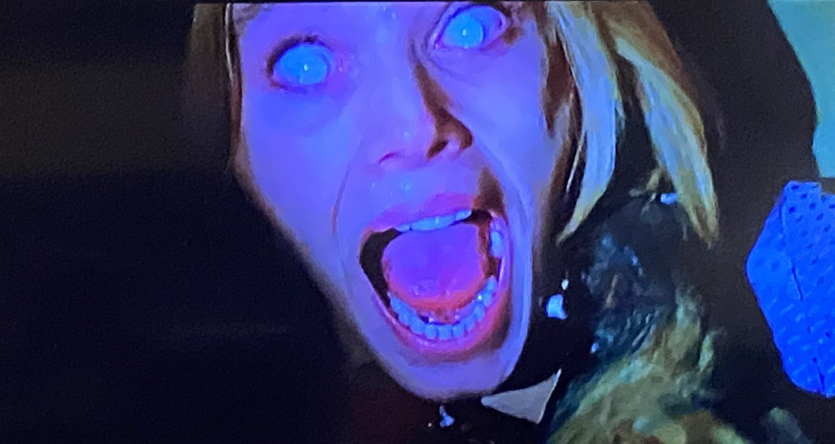 soapreporter's tweet photo. The incessant, annoying screaming in this movie! I'm #TeamGermanShepherd !!
#RipTheirThroatsOut
#TheBeyond #TheLastDriveIn @therealjoebob @kinky_horror #mutantfam https://t.co/6KkeH64YrM