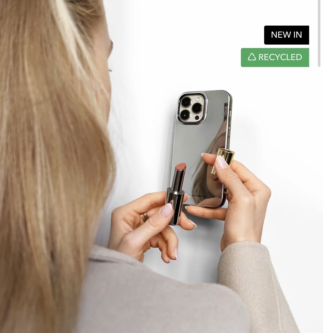 OneGirlFromB's tweet photo. Good news! Mirror case was just launched on Ideal of Sweden. Must have one asap 🤍

Use BBTRALU when shopping, for 15% discount ➡️ https://t.co/sGYUmN8S87 https://t.co/Y5jW5GKjyY