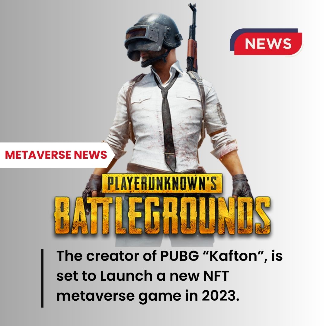 bitdeal001's tweet photo. The creator of PUBG “Kafton”, is set to Launch a new NFT metaverse game in 2023.
You can also Create your own metaverse game now with Bitdeal!
Tap to connect >> https://t.co/NfbmfndrGv

#metaverse #metaversedevelopment #bitdeal #metaversegame #pubg #pubgmobile #pubggaming #gaming https://t.co/um3jaHOK7X