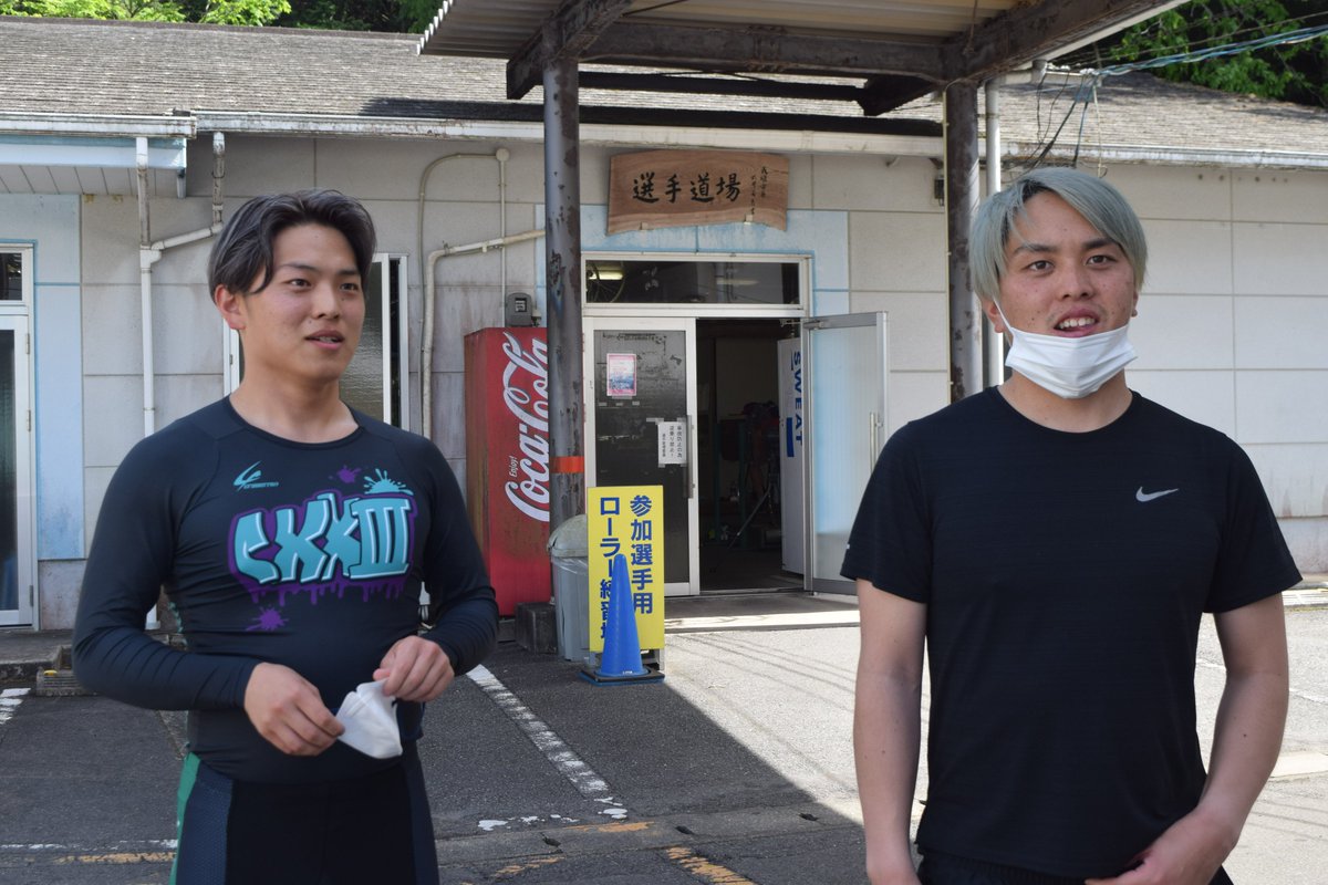 sponichikeirin's tweet photo. 【#武雄競輪 #開設７３周年記念 初日】

１２３期としてデビューする #橋本宇宙（そら）
兄は #橋本瑠偉

「師匠は兄の予定だったけど、小林弘和さんです。将来的には山田庸平さんのようになりたい」 https://t.co/BWRMozlRon