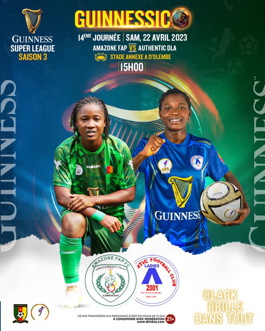 Kosi_foottalk's tweet photo. @GSuper_League Season 3:
It’s matchday at the Olembe annex A stadium & Amazone FAP play hosts to Authentic Ladies.
Rendezvous 3pm, make it a date and enjoy the grand #GUINNESSICO.
Who will be the woman of Guinnessico?
#lffc #fecafoot #blackshinesbrightest #supporttheirdreams https://t.co/4SH93KzPyl