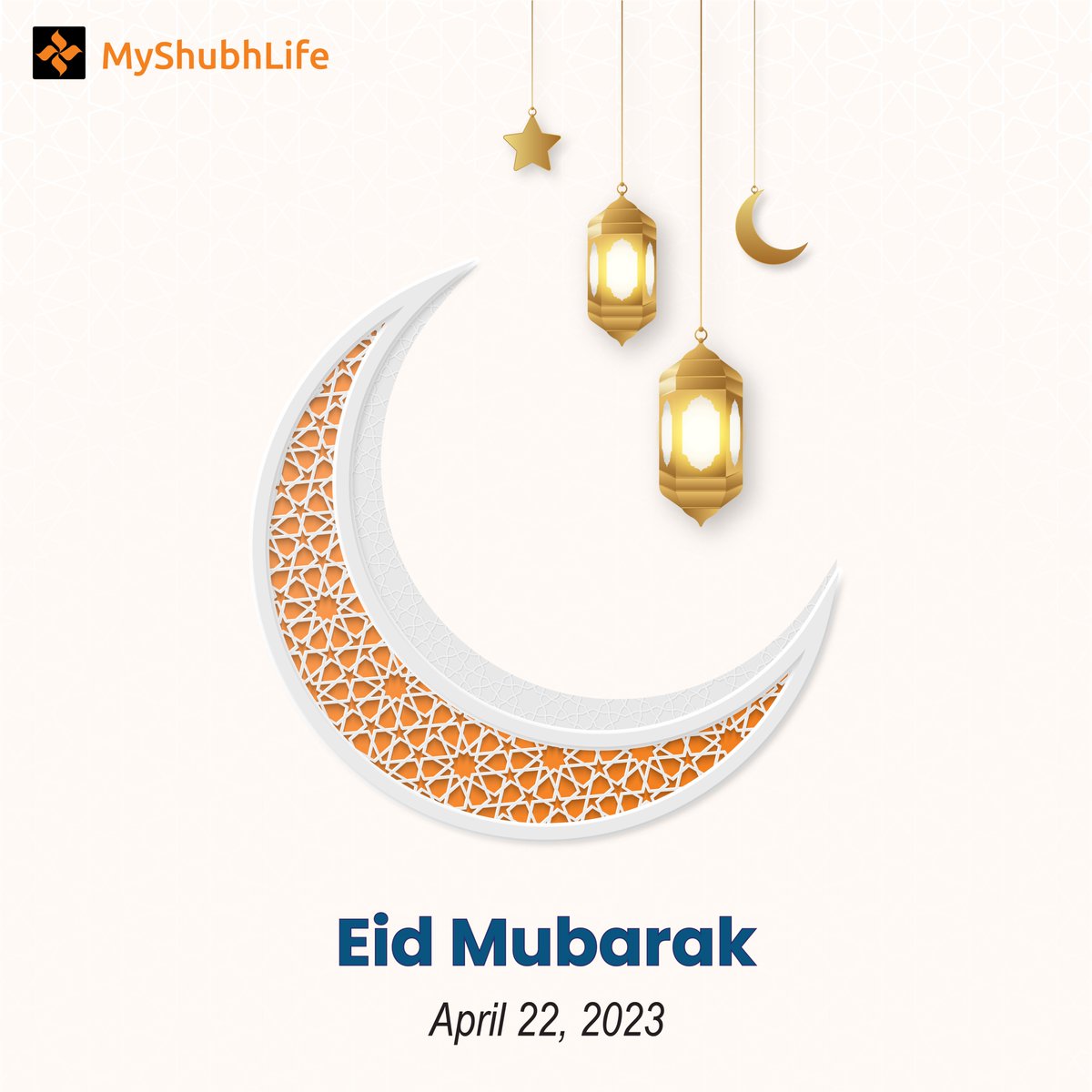 <a href="/myshubhlife/">MyShubhLife</a> wishes you a very happy and blessed Eid-ul-Fitr. May this Eid be filled with joy and peace for you.
Eid Mubarak!

#EidMubarak  #Ramzan  #EidUlFitr  #fintech