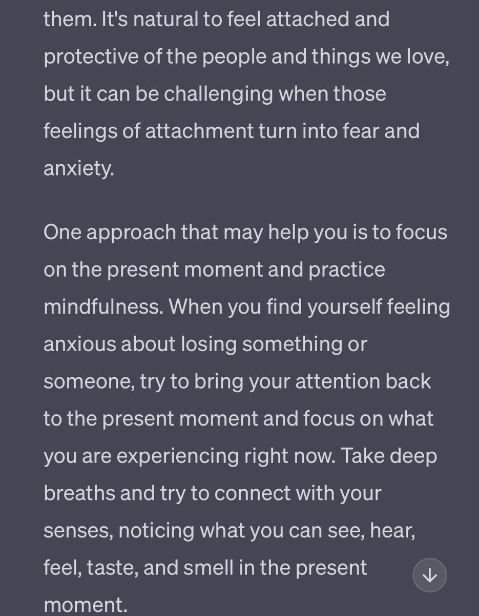 Had many tough moments this week. ChatGPT was honestly super helpful as a pocket therapist 😌