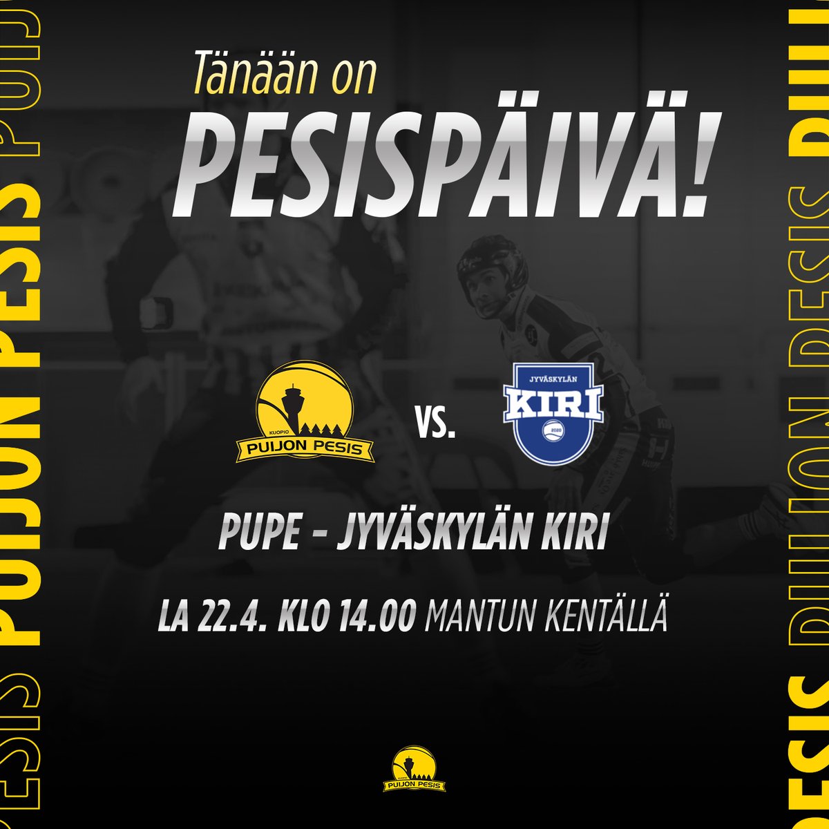 puijonpesis's tweet photo. Pitkästä aikaa.. Pelipäivä! 🔥

Lumisten olosuhteiden takia pelaamme tänään ilman yleisöä.

#Puijonpesis  #Ykköspesis #Pesis https://t.co/GHdA015fN5