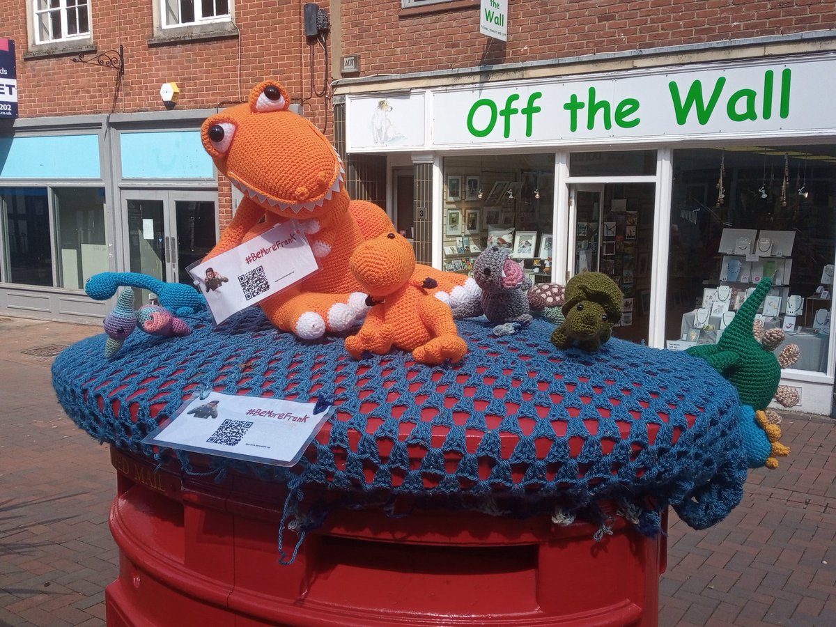 glanoer's tweet photo. Spotted in Hereford town centre...#postboxsaturday #thlas https://t.co/UVK3YTlumX