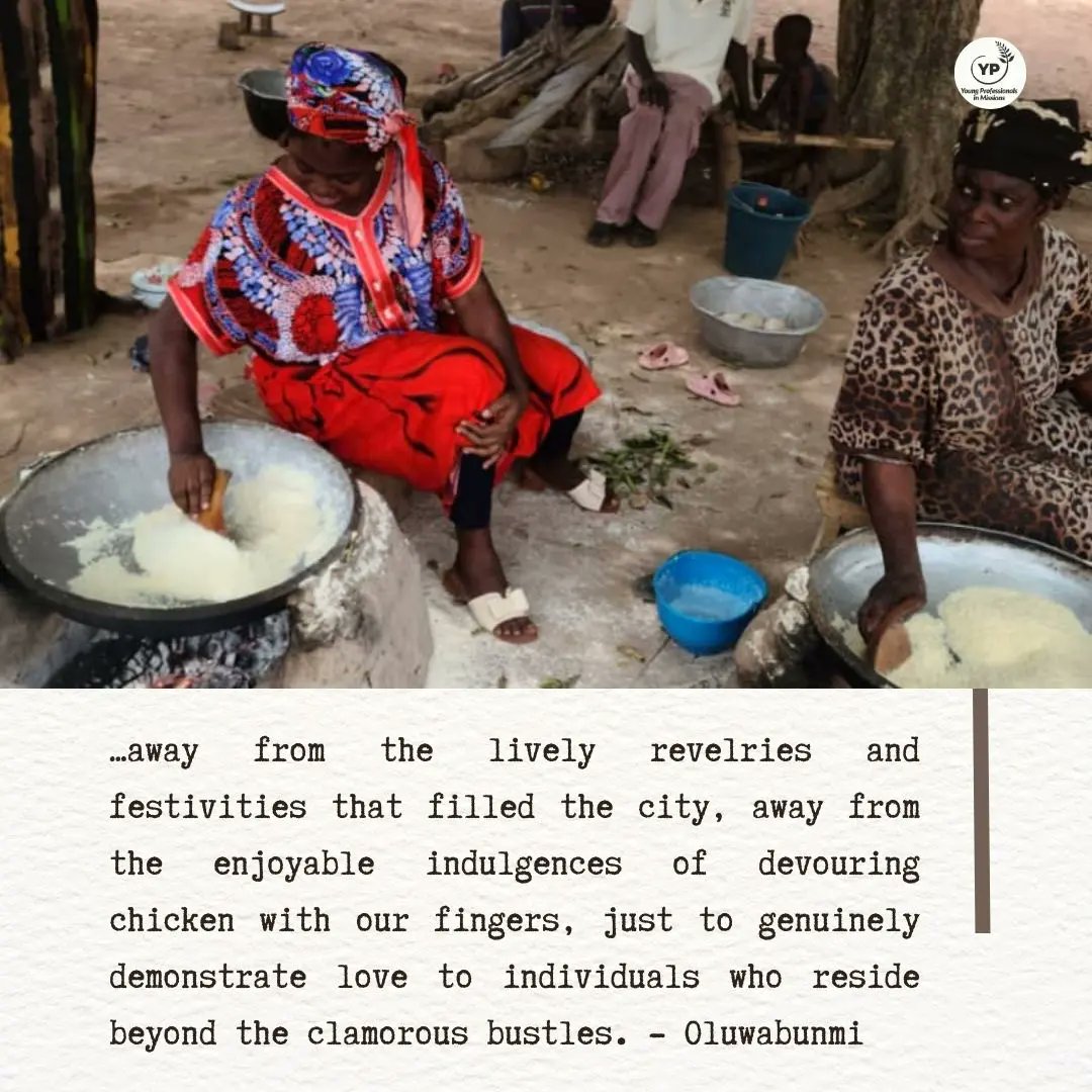 ypsinmissions's tweet photo. Our Easter 2023 field trip was a powerful reminder of the importance of stepping out of our comfort zones and engaging with different cultures. Oluwabunmi shares her journey in pictures and words.
#YPsInMissions
#MissionsTrip
#FieldTrip
#ForTheLoveOfMissions
#ForTheGospel https://t.co/1QUL7kYcaE
