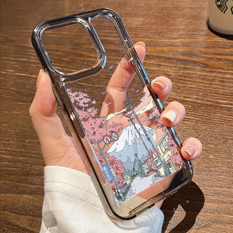 CoCo688888's tweet photo. Excited to share this item from my #etsy shop: Luxury Transparent Shockproof Printed Pattern Phone Case For iPhone 14 13 Pro Max Acrylic Hard Back Cover https://t.co/N70EsdrsMF https://t.co/JaDIkbMGc3