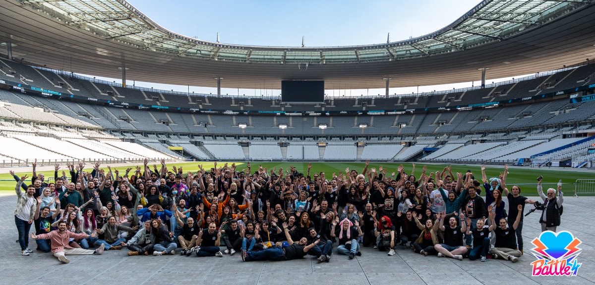 arcade_for_good's tweet photo. Nous y sommes, @Battle4Event au @StadeFrance et ça s'annonce déjà exceptionnel (déjà 100000€ de dons collecté hier soir) 🔥
Partenaire de l’événement, nous proposons 2 formes de contribution caritative (dont une avec
@brunograffer). Plus d'info : https://t.co/RnwVz9Tg0o https://t.co/bSTjTFFS6S