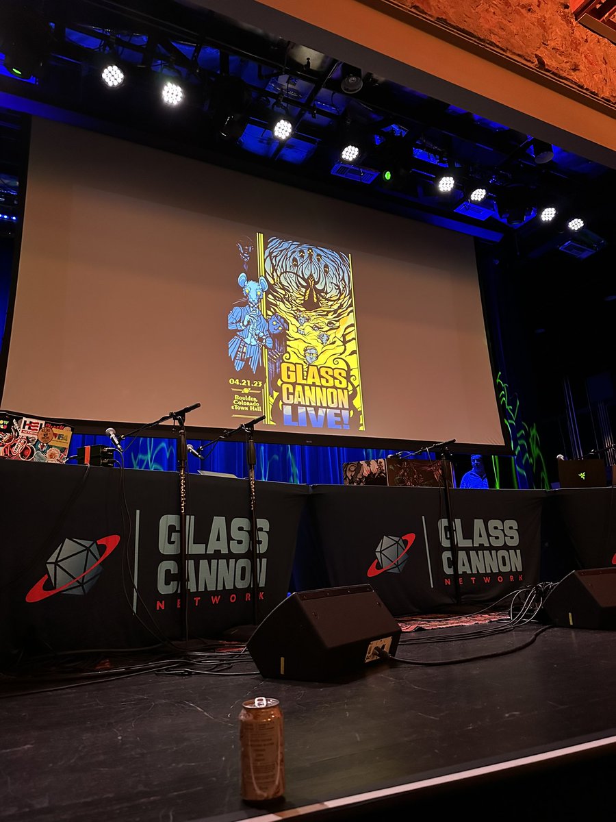 TheGraceRogers's tweet photo. Another #GCPLive in the books! So thankful for the community built around @glasscannonpod and for old and new friends ❤️ Cheers to many more stops on the tour! https://t.co/Qhb7xJVn4X