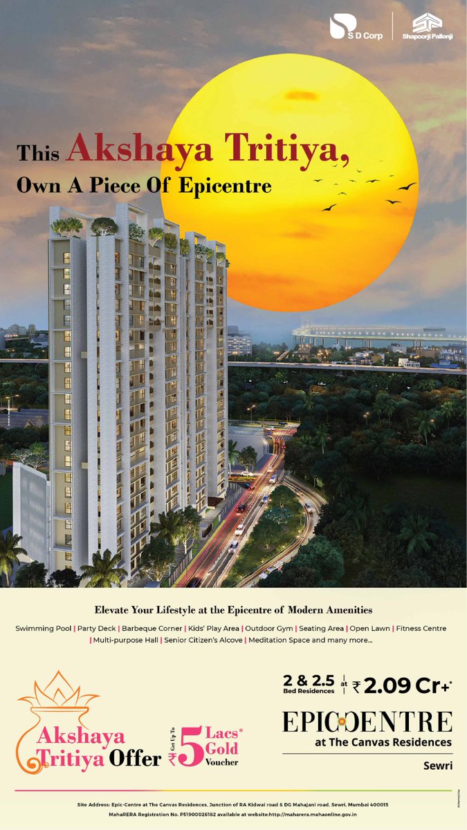 WadhwaRealtor's tweet photo. 2 BHK at 2.09 Cr ++
At Sewree
671 sq feet. Call for site visit and more detail https://t.co/0Bb3TT4QAL