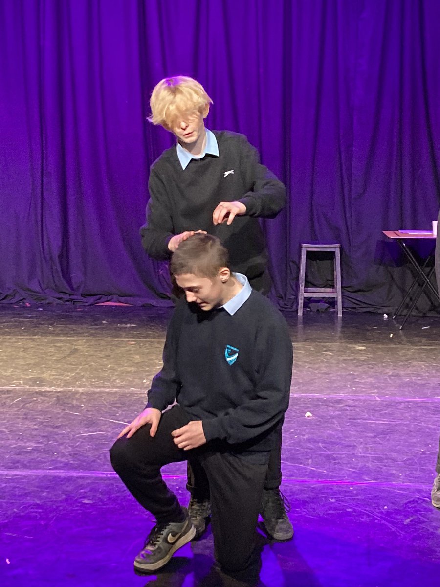 KeviccPA's tweet photo. Yr9&amp;10 Drama students had a great day working with @ThePaperBirds theatre company on Thursday. They developed some rather interesting pieces through some new explorative techniques @KEVICC https://t.co/5zMLjeECQM