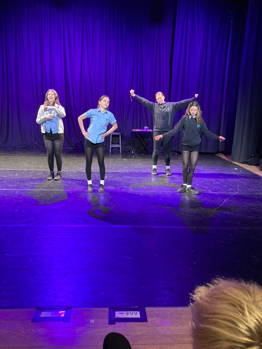 Yr9&amp;10 Drama students had a great day working with <a href="/ThePaperBirds/">The Paper Birds</a> theatre company on Thursday. They developed some rather interesting pieces through some new explorative techniques <a href="/KEVICC/">King Edward VI Community College</a>