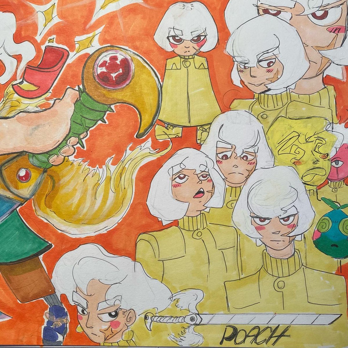 floralkappa's tweet photo. 🥚POACHPOST🥚

🌼🌼🌼🌼🌼🌼🌼🌼🌼🌼🌼🌼🌼
#oc #ocart #comicbook #mangaart #comic #traditionalart #characterdesign #charactersheet https://t.co/aePaoiGD0I