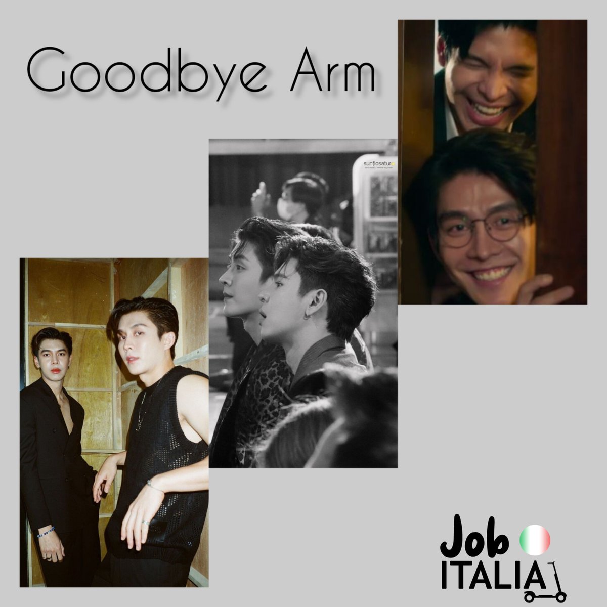 JobYos_Italia's tweet photo. Quale è stato il momento più bello insieme?
Tutti
#GoodbyeArm
#noojobby #TakeSkytoJobby #MorningMyJobby #beoncloud #kinnporschetheseries #Boc_italia
#หนูจ๊อบบี้
🛴 https://t.co/VTU4WPPg7w
