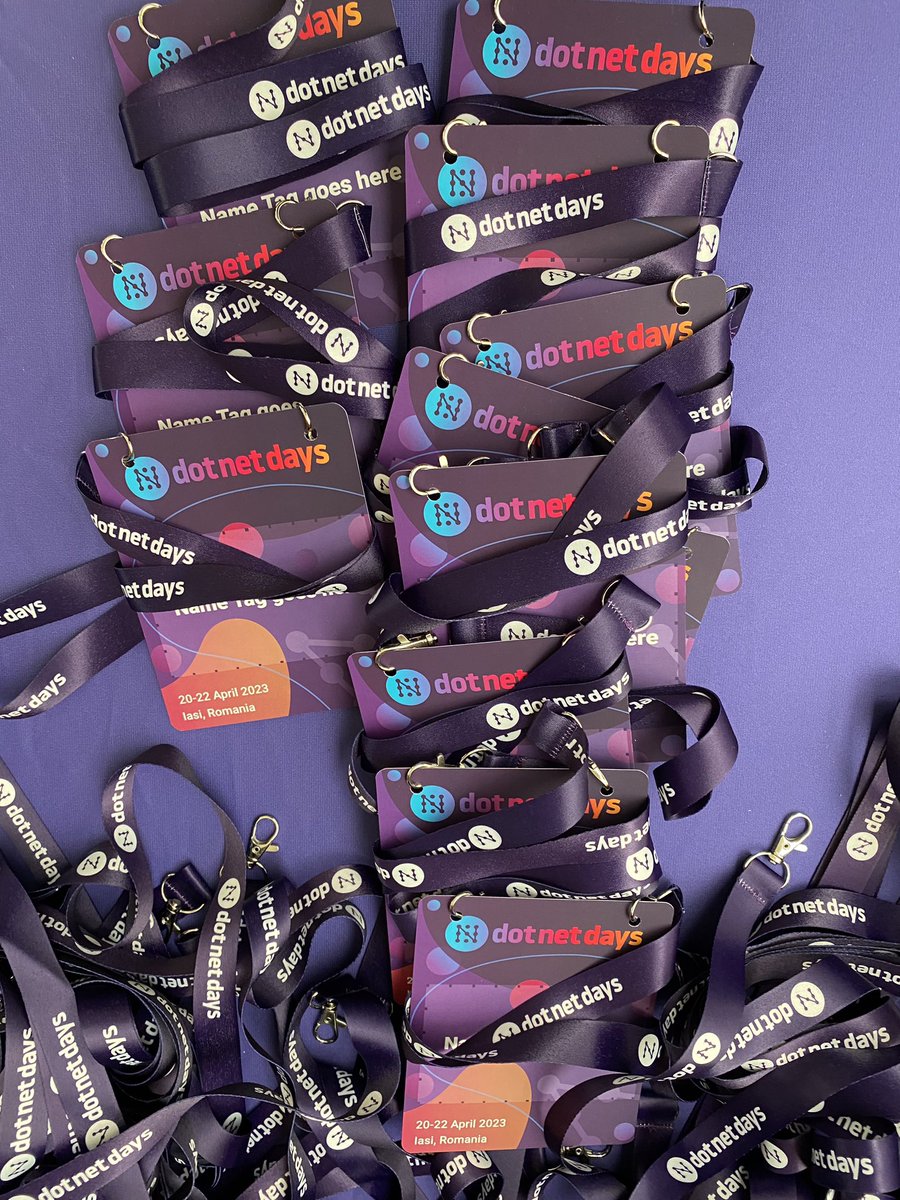 dotnetdaysro's tweet image. Welcome, everyone, to dotnetdays 2023, where the excitement is palpable and the conference day is about to kick off 🎉
If you're attending, don't forget to use the #dotnetdays tag to connect with your peers and say hi 👋
Let's make the most of this incredible #dotnetconference!