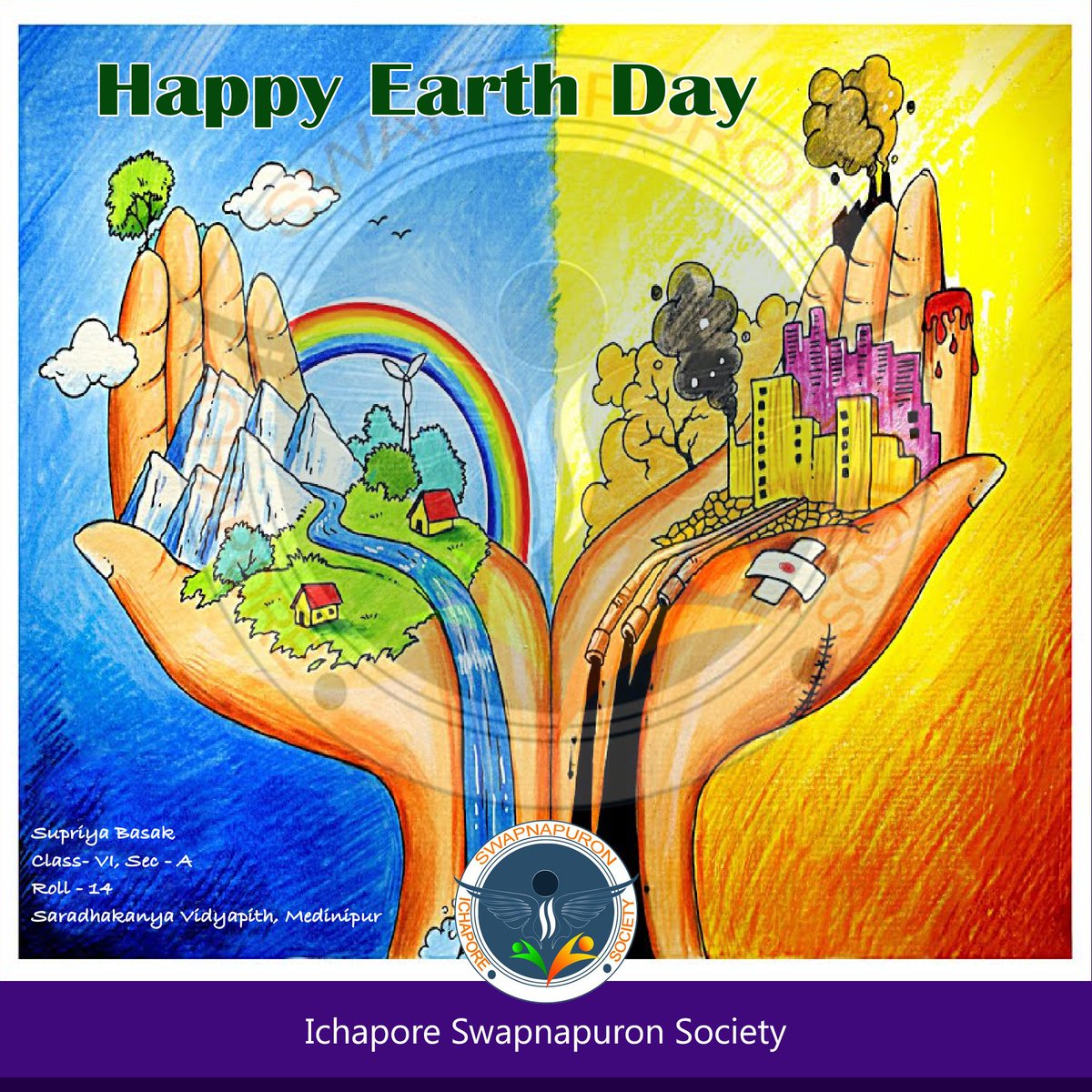 swapnapuron's tweet photo. #EarthDay2023 #EarthDay #Kolkata #ichapore https://t.co/W6L8ATeMRf