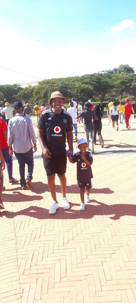 tankiso_matanka's tweet photo. Orlando pirates is coming to Orlando today another opportunity for dad and daughter to spend some time together
#3pointsloading🤗☠️ https://t.co/HBMVTZ6GsF
