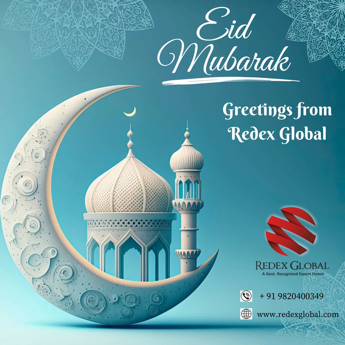 RedexGlobal's tweet photo. May this Eid brings happiness &amp; prosperity to your family.

@RedexGlobal

#EidMubarak #Eid2023 #RamzanEid https://t.co/rXGJz5tOFm