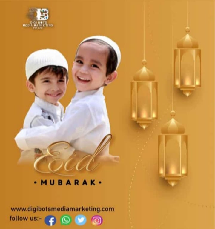 digibotsmedia's tweet photo. Digibots Media Marketing Wish You And Your Family A Very Very Happy Eid Mubarak

@digibotsmedia 
https://t.co/DGKHFyK3JJ

#eidmubarak #eidmubarak2023 #EidMubarakEveryone #eidmakeup #HappyEidAlFitr #happyeidmubarak #happyeid #eid2023 #digibots #digibotsmedia #digibotsmarketing https://t.co/UCMiZlBCzN