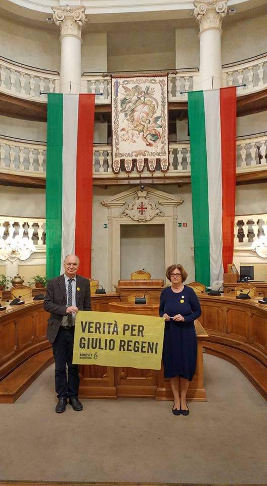 #veritaegiustiziapergiulio
#setteanni
22aprile 2017, Reggio Emilia, Sala del Tricolore...Un ricordo