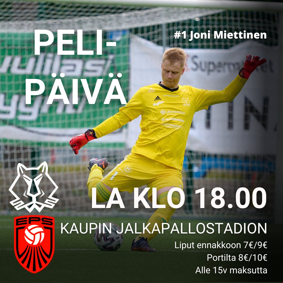 IlvesKissat's tweet photo. TÄNÄÄN SE ALKAA 🤩

Portit aukeavat klo 17.30 👏👏

TUNNETTA,TAISTELUA, JA KISSASYDÄNTÄ 🔴⚪🔴

Pääsyliput:
🏷️https://t.co/BMVAg8cfzU

Kausikortit
🪪https://t.co/SLpGUV1Q33

#ilveskissat #kakkonen

Tervetuloa Kauppiin! https://t.co/npxiYPiudW