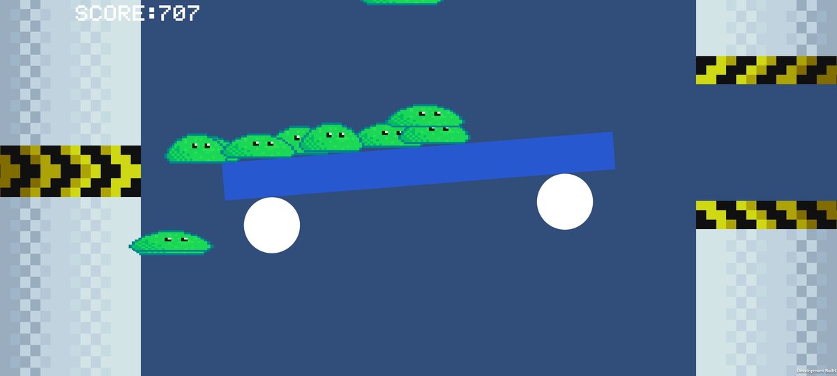WhisperingTide's tweet photo. Day 9 of #100DaysOfCode ! 

Continued with the amazing #Udemy Course by @yu_angela and did learned some more about #gamedevelopment in Unity! 

The first person to guess the inspiration for my first lil' game gets to name a slime in it! :) 

#gamedevs #unity #indiedev https://t.co/cbRpfNlCC4