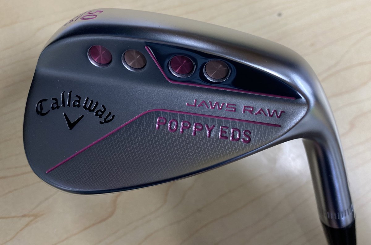 Some fresh new wedges in the bag this morning from @CallawayGolf Customs #kidsnames #jawsraw #customfit