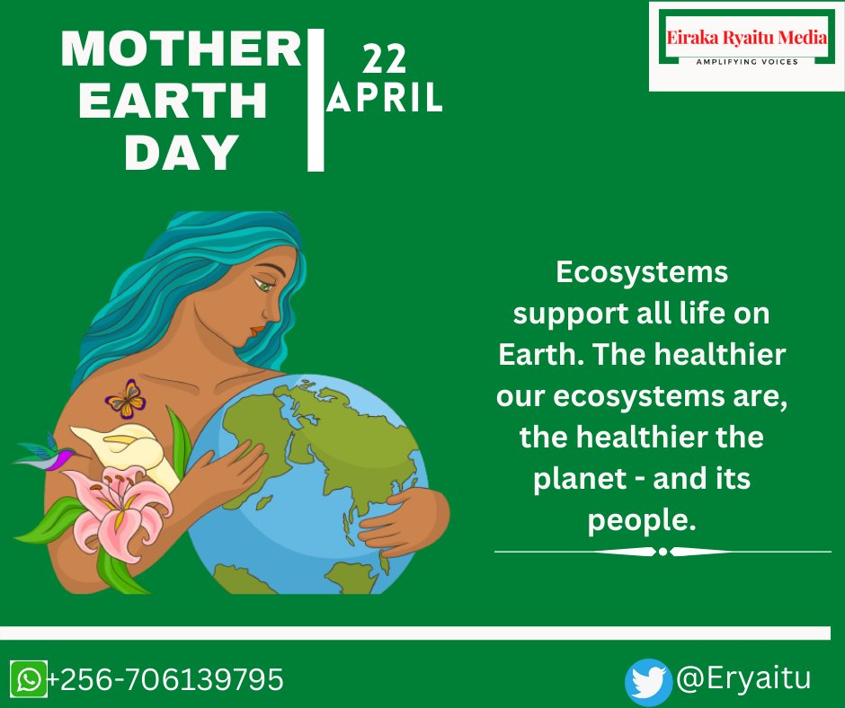 On this day, let's remind ourselves - more than ever - that we need a shift to a more sustainable economy that works for both people and the planet. @infoNILE
@OxCIEJ @LastDropAfrica @IucnE @earthjournalism @UNEP @UNBiodiversity #EarthDay2023 #MotherEarth