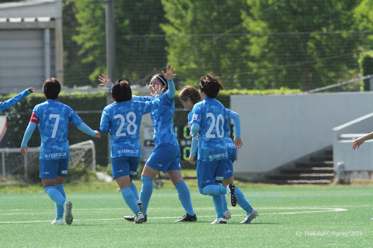 official_camera's tweet photo. 2023/4/22 なでしこリーグ2部 4節 vs 岡山湯郷Belle 
つくばFCレディース今日のゴール2
工藤選手のパスを受けた内藤選手が右足を振り抜いて一時逆転となるゴール
（瞬間全然撮れてなかったのでその後のところを）
 #つくばFC #tsukubafc #nadeshiko #女子サッカー #spolive #なでしこリーグ https://t.co/poj4CdXxce