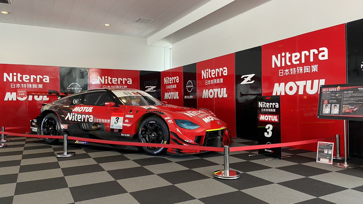 鈴鹿2and4 #NGKスパークプラグ ラウンジに出張中の 3号車 Niterra