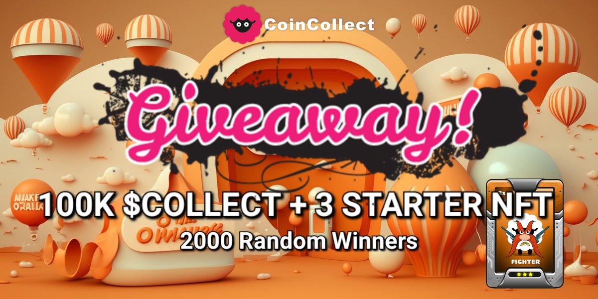 CryptoEarning17's tweet photo. 📣 Coin Collect X Genius airdrop Massive #Giveaway

🎁 Total Reward Pool 100K Collect Token For 2000 Random users 

To Enter:
✅ Follow @CryptoEarning17
✅ Like &amp; RT Tag 3 Friends 
✅ Finish tasks
https://t.co/c3IkVh303v

#Airdrop #Crypto #AirdropCrypto #airdrops https://t.co/VXwKXaoCXd