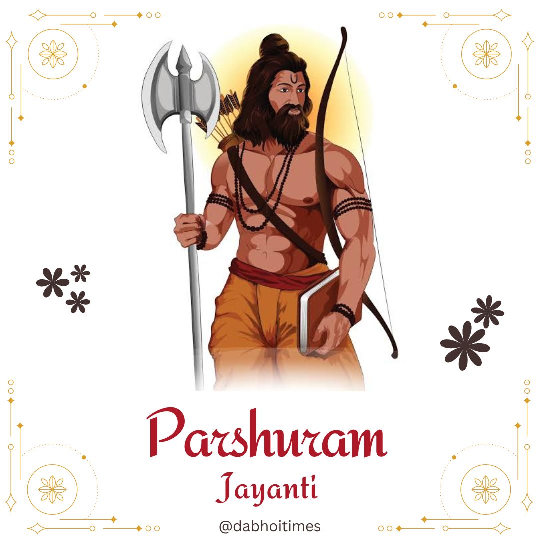dabhoitimes's tweet photo. यस्य जीवने बाहुः शास्त्राणि च महत्त्वपूर्णानि सन्ति, ते भगवान् परशुरामः इति उच्यन्ते। 

#dabhoitimes #ડભોઈટાઈમ્સ #dabhoi #darbhavati #Vadodara #gujarat #parshuramjayanti #parshuramjayanti2023 https://t.co/FLfV9rInle