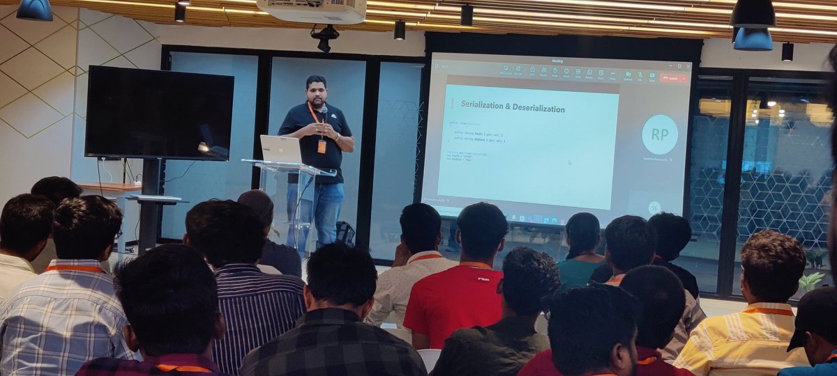 Ravindra Penumarthi (@ravindrapsharma) on Twitter photo Presented on Insecure Deserialization Vulnerability with <a href="/nullhyd/">NULL Hyderabad</a> at EPAM
More on this : sekurity.dev/insecure-deser…
#nullhyd Presented on Insecure Deserialization Vulnerability with <a href="/nullhyd/">NULL Hyderabad</a> at EPAM
More on this : sekurity.dev/insecure-deser…
#nullhyd