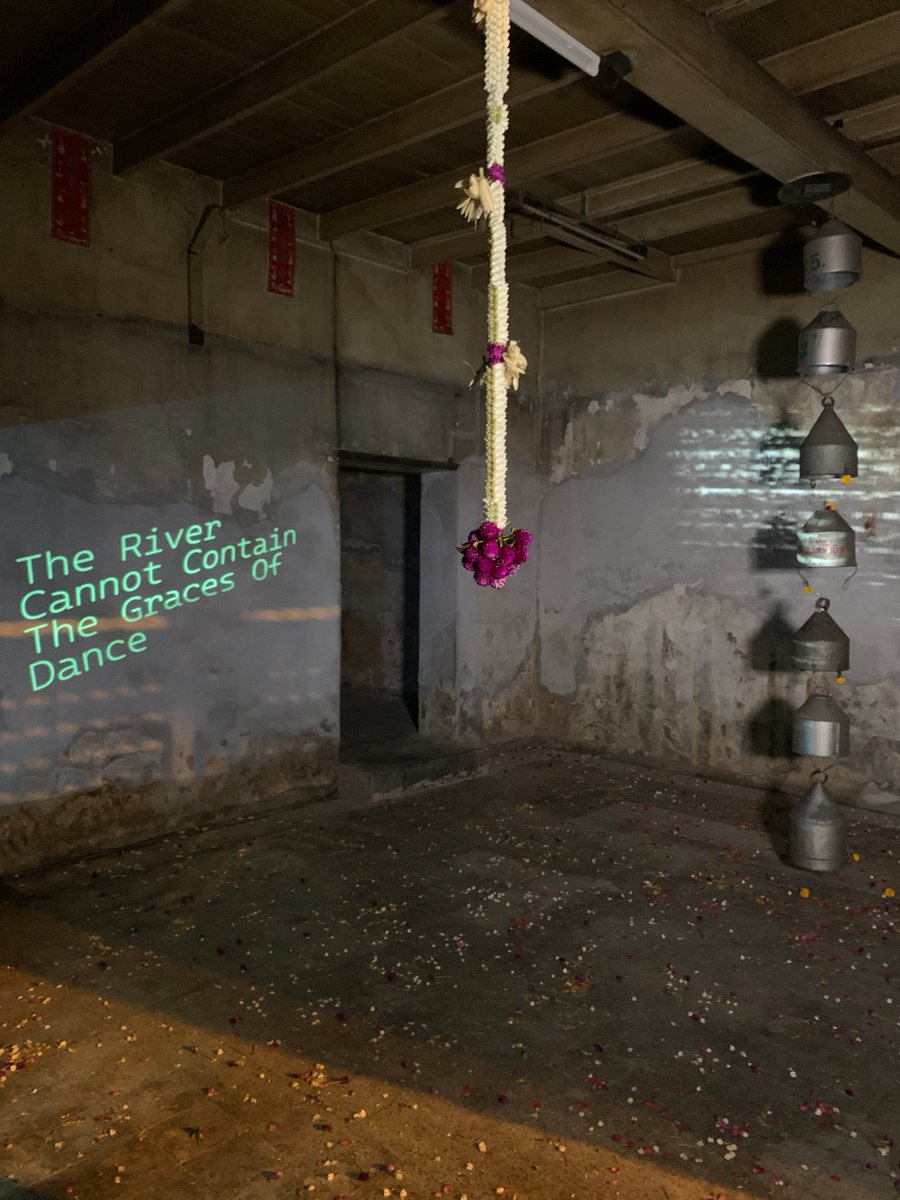 My installation "The River Cannot Contain the Graces of Dance" shows in Nang Loeng, Bangkok tonight. Supported and funded by the British Council.  Thanks to all the Nang Loeng community who have been amazing. Featuring Chatri dancer Kanya Tipyosot. More details to come.